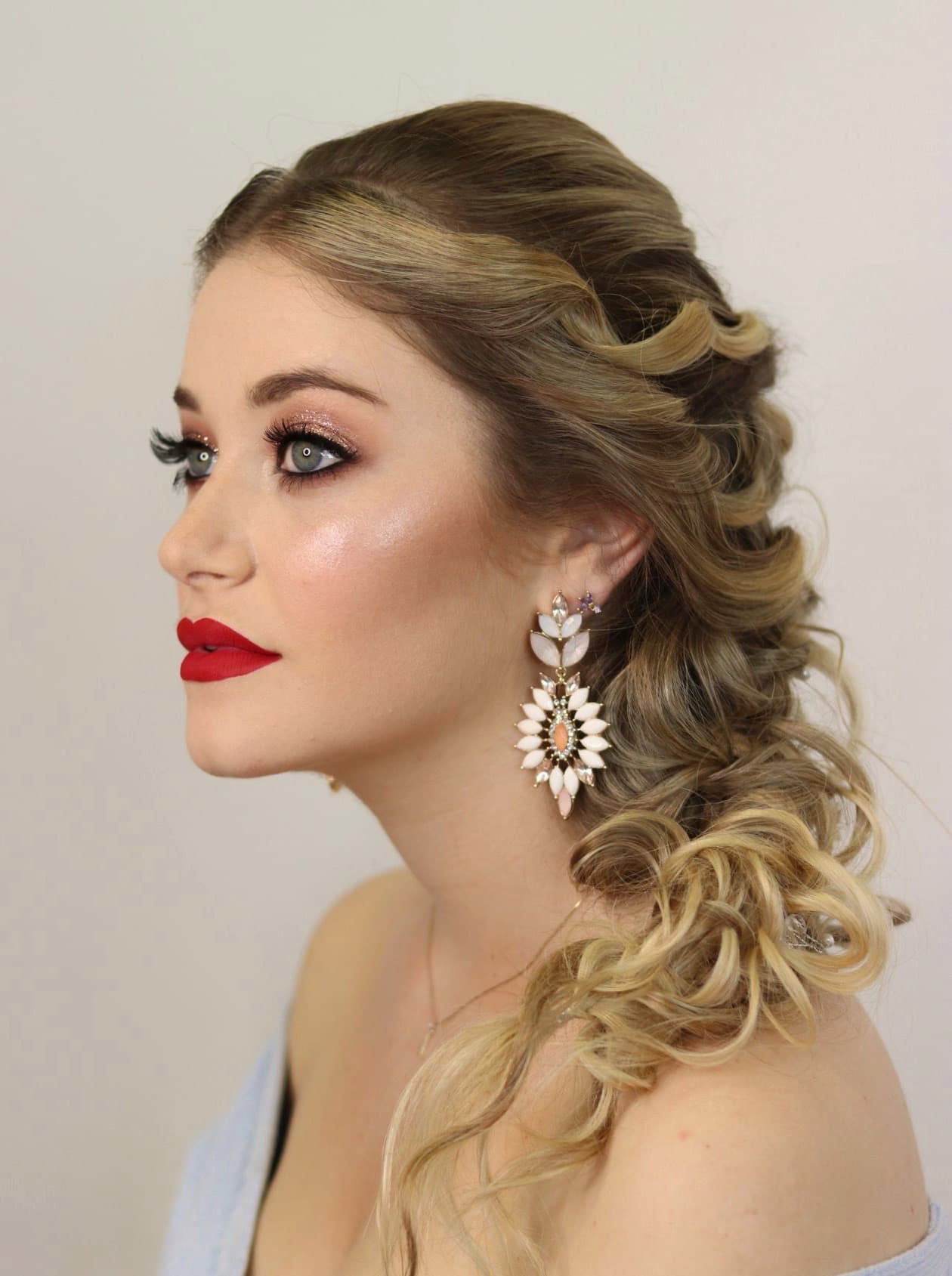 Recogido y makeup